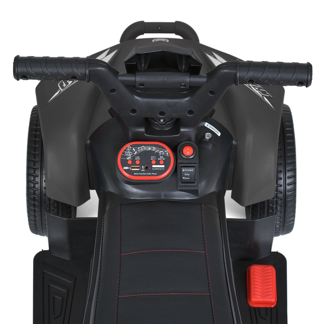 Електромобілі - Квадроцикл Bambi Racer сірий (M 5730EL-11)#5