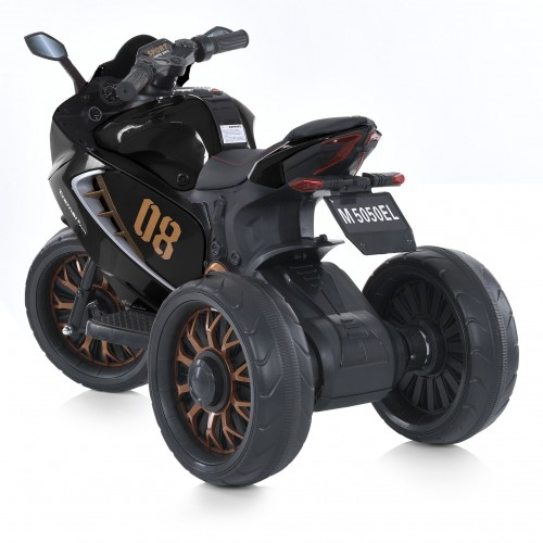 Электромобили - Мотоцикл Bambi Racer черный (M 5050EL-2)#4