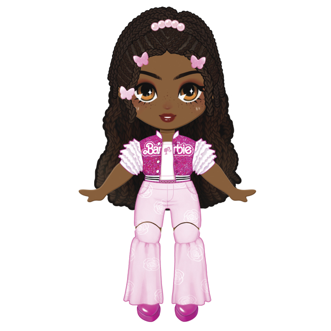Куклы - Игровой набор Barbie Стикки Стайл Куколка темнокожая (JMV91/4)#2