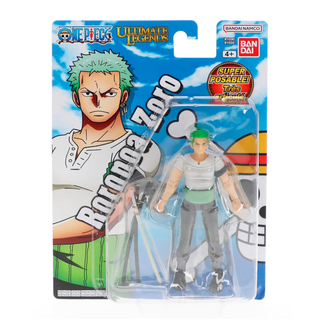 Фигурки персонажей - Игровая фигурка Bandai Ultimate legends Ван Пис Зоро (125240)#3