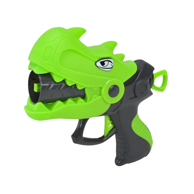 Спортивні настільні ігри - Дартс Країна Іграшок 3 м'ячика на липучках Пістолет-динозавр (210-4)#2