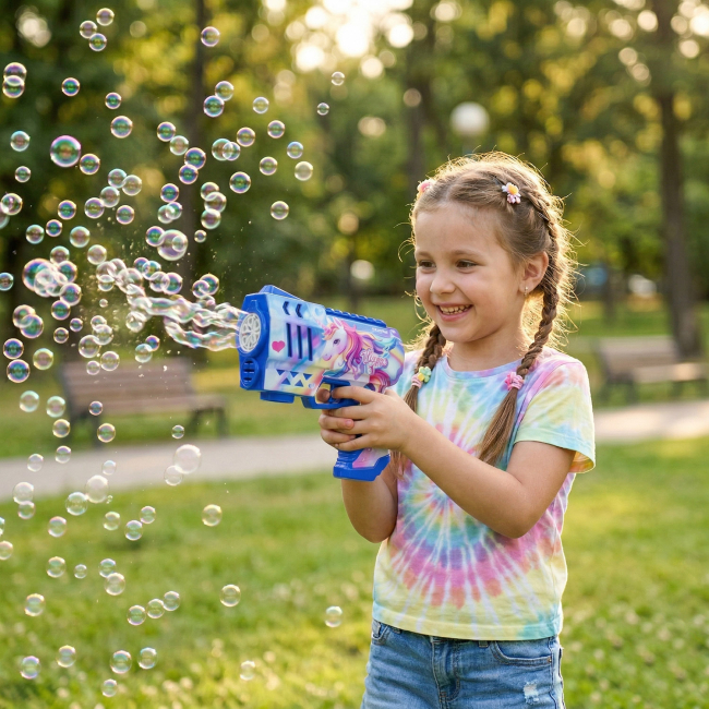 Мильні бульбашки - Мильні бульбашки Країна Іграшок Пістолет в асортименті (8899-63D)#5