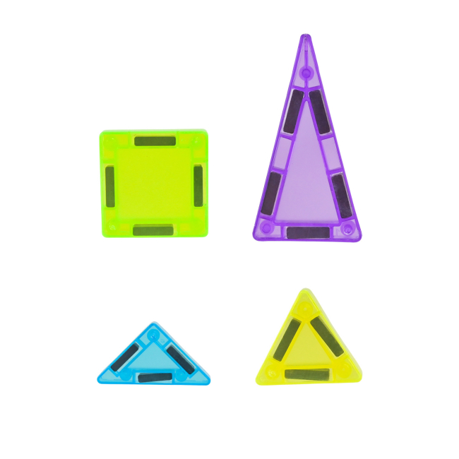 Магнітні конструктори - Магнітний конструктор Країна Іграшок 50 деталей (FX1037)#3