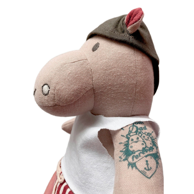 Развивающие игрушки - Музыкальная игрушка Kikadu Бегемот (2414501)#2