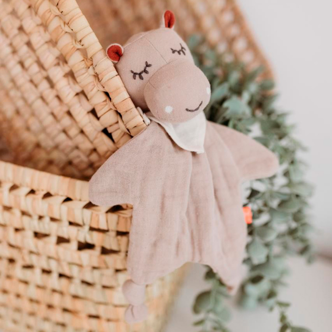 Развивающие игрушки - Игрушка-комфортер Kikadu Бегемот (2414601)#2