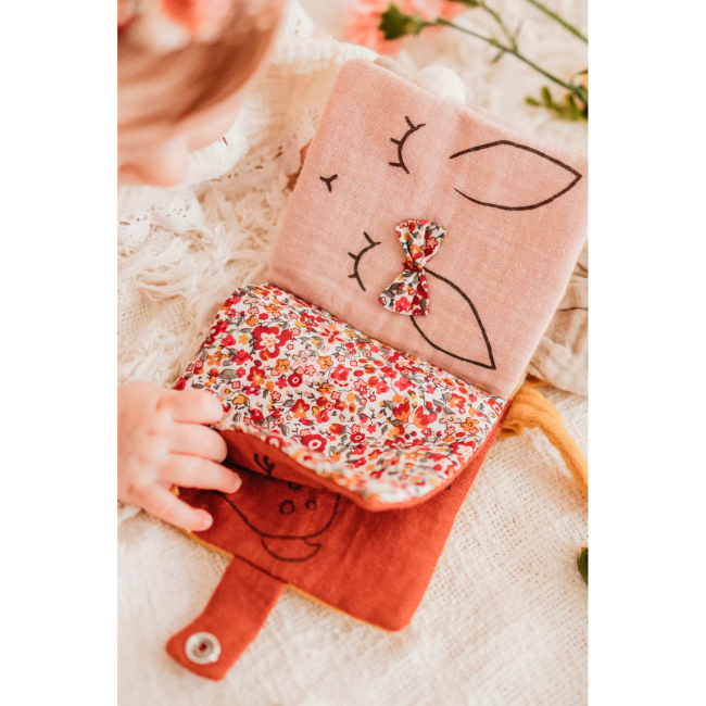 Развивающие игрушки - Мягкая книга Kikadu Кролик (1814802)#3