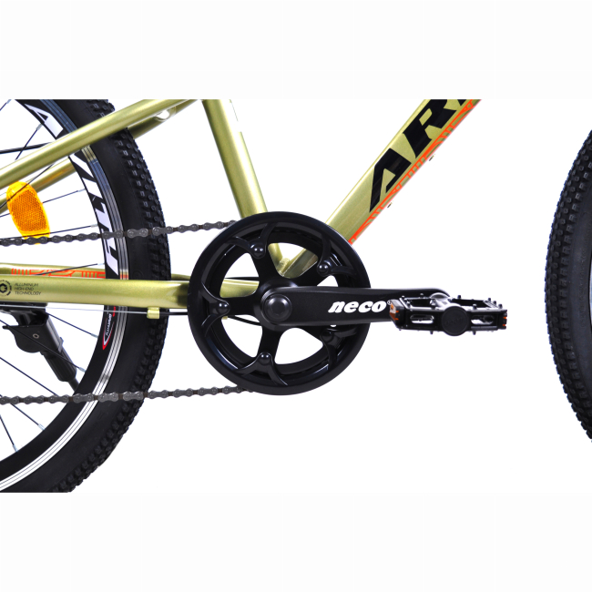 Велосипеди - Велосипед Ardis 24 МТВ AL Skif 13'' зелений (3011-130-1)#8