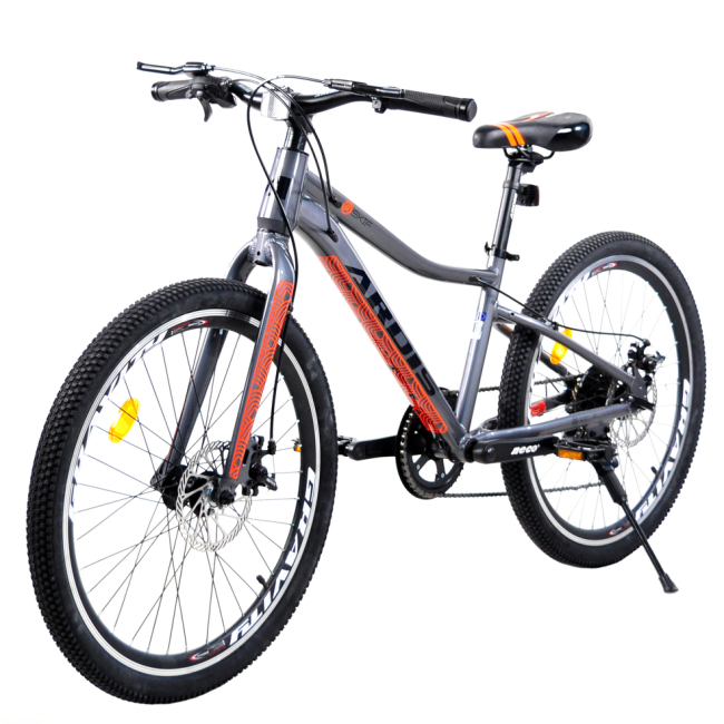 Велосипеди - Велосипед Ardis 24 МТВ AL Skif 11'' сірий (3011-110-2)#2