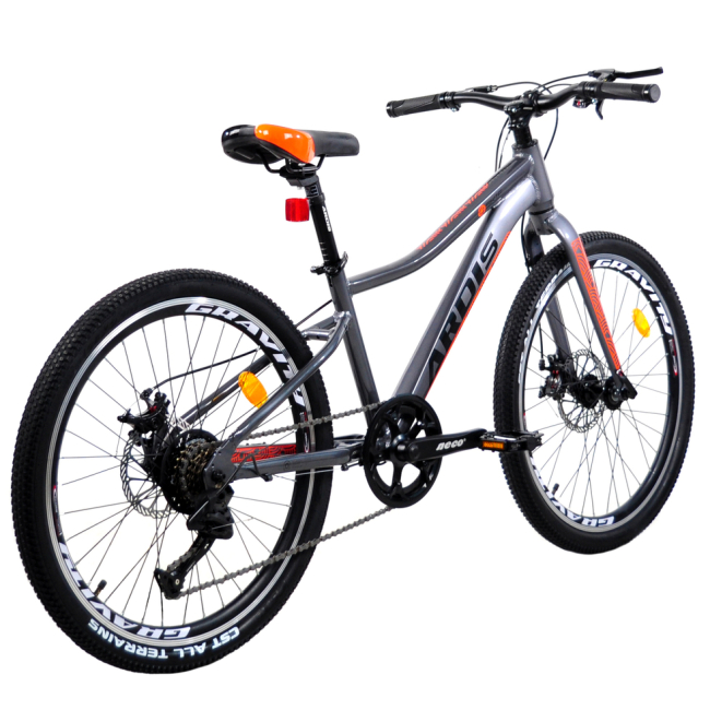 Велосипеди - Велосипед Ardis 24 МТВ AL Skif 11'' сірий (3011-110-2)#3