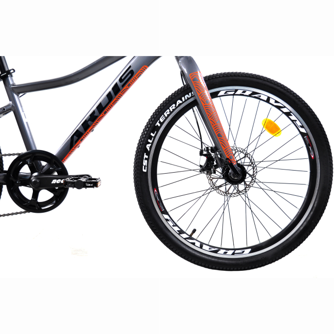 Велосипеди - Велосипед Ardis 24 МТВ AL Skif 13'' сірий (3011-130-2)#4