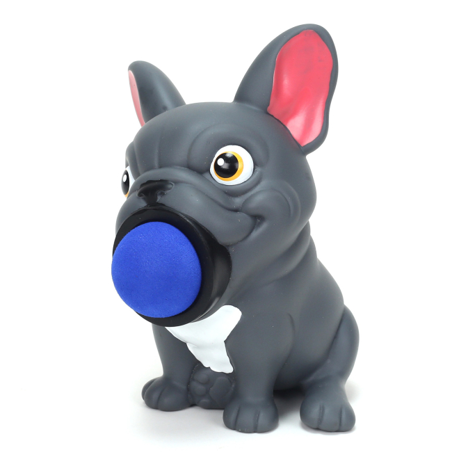 Фигурки животных - Игровой набор HogWild Стреляющий зверек Французский бульдог (HW90826)#2