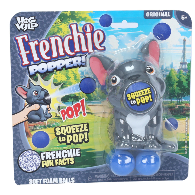 Фигурки животных - Игровой набор HogWild Стреляющий зверек Французский бульдог (HW90826)#9