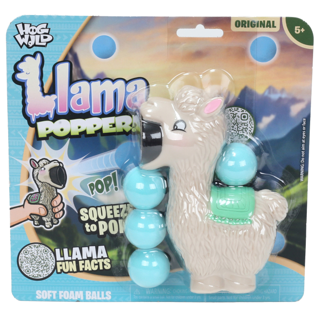 Фигурки животных - Игровой набор HogWild Стреляющий зверек Лама (HW54791)#3