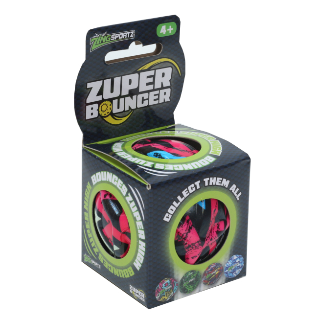 Спортивні активні ігри - М'яч-стрибунець Zing Zuper Bouncer в асортименті (ZS160)#3