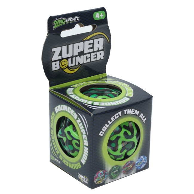 Спортивні активні ігри - М'яч-стрибунець Zing Zuper Bouncer в асортименті (ZS160)#5