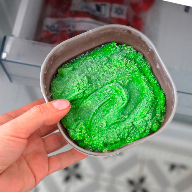 Детская посуда и аксессуары - Набор посуды Beaba металлический оливковый (913583)#7