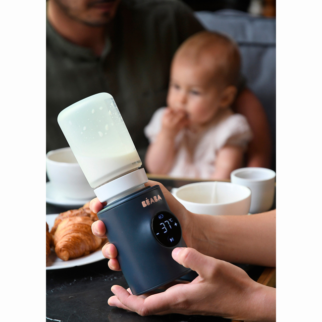 Принадлежности для кормления - ​Подогреватель бутылок Beaba Milk Nomad портативный синий (911742)#5