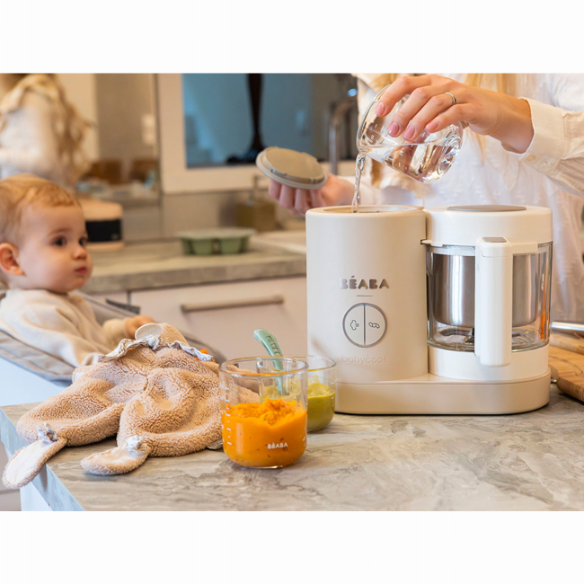 Принадлежности для кормления - Пароварка - блендер Beaba Babycook Neo бежевый (916719)#8