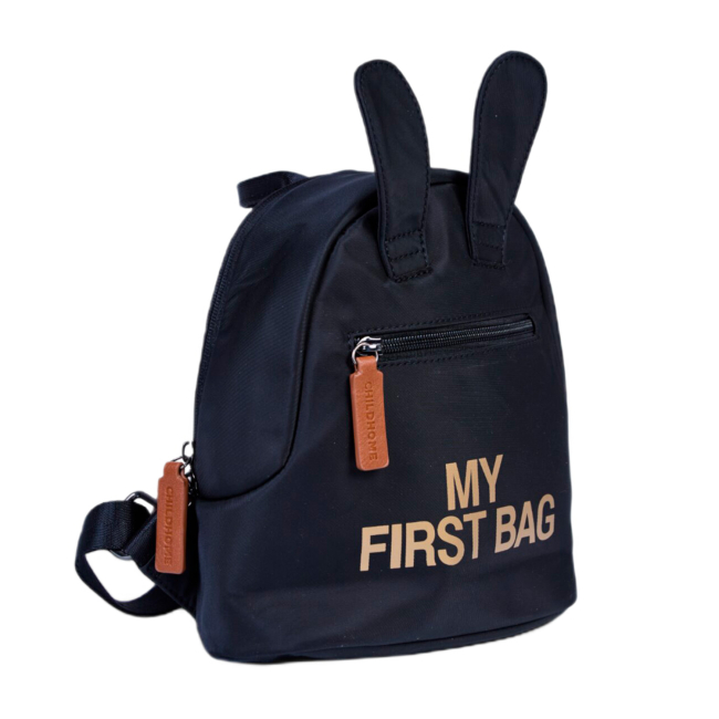 Рюкзаки та сумки - Рюкзак Childhome My first bag black/gold (CWKIDBBL)#3