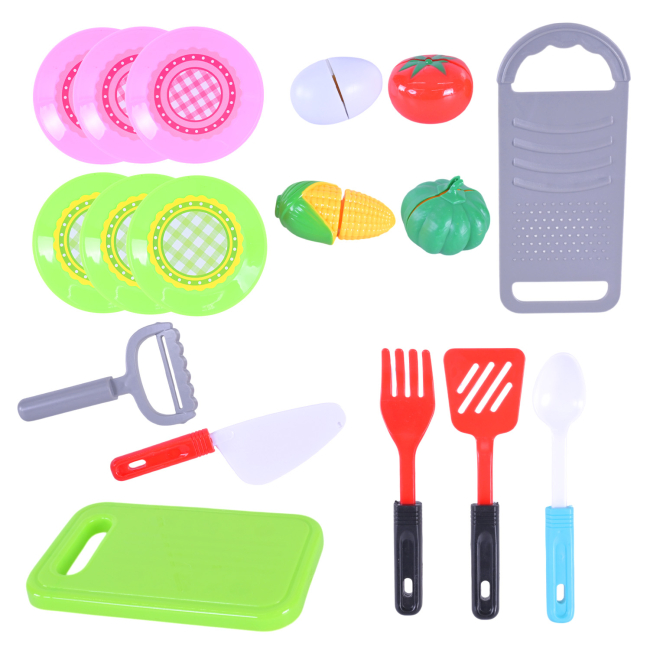 Дитячі кухні та побутова техніка - Ігровий набір Shantou Jinxing Кухня мікс продуктів (CS711-11/1)#2