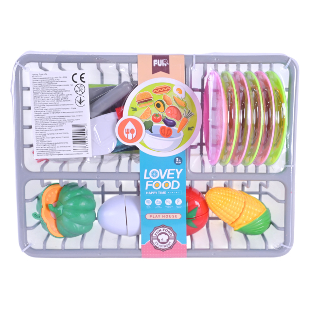 Дитячі кухні та побутова техніка - Ігровий набір Shantou Jinxing Кухня мікс продуктів (CS711-11/1)#3