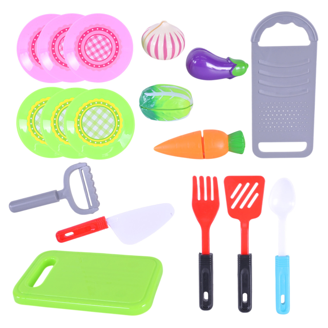 Дитячі кухні та побутова техніка - Ігровий набір Shantou Jinxing Кухня мікс продуктів (CS711-11/2)#2