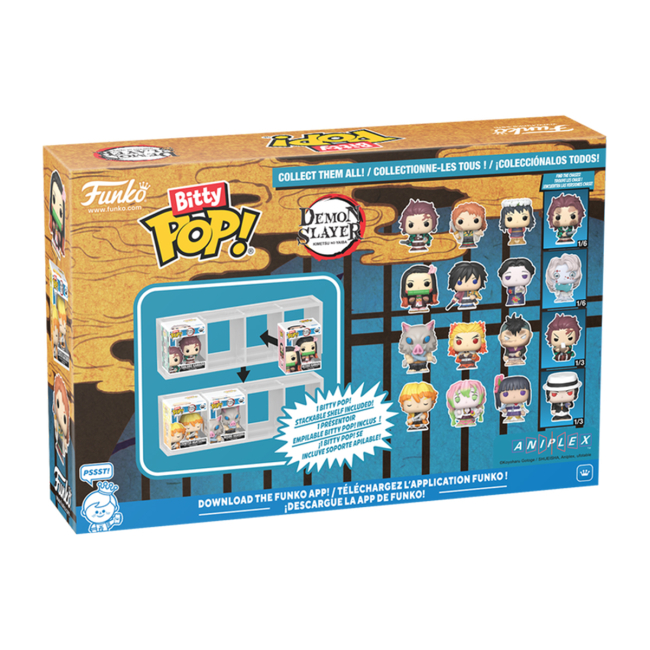 Фігурки персонажів - Набір фігурок Funko Bitty Pop Demon slayer в асортименті (86954)#5