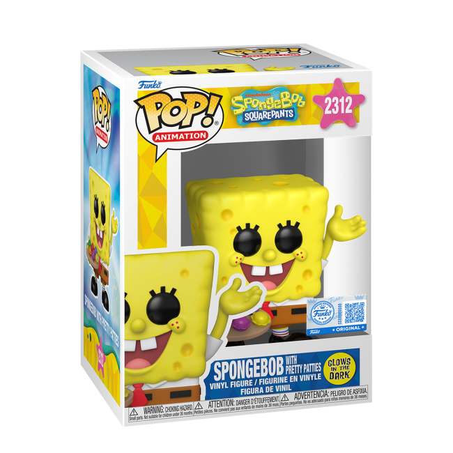 Фігурки персонажів - Фігурка Funko Pop Sponge Bob Square Pants Губка Боб з крабсбургерами (92009)#2