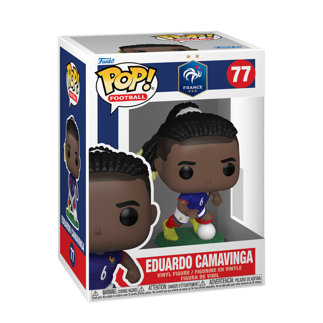 Фігурки персонажів - Фігурка Funko Pop Football France Едуарду Камавінга (92729)#2
