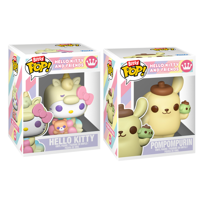 Фігурки персонажів - Набір фігурок Funko Bitty Pop Sanrio Хелоу Кітті та Помпомпурін (94212)#2