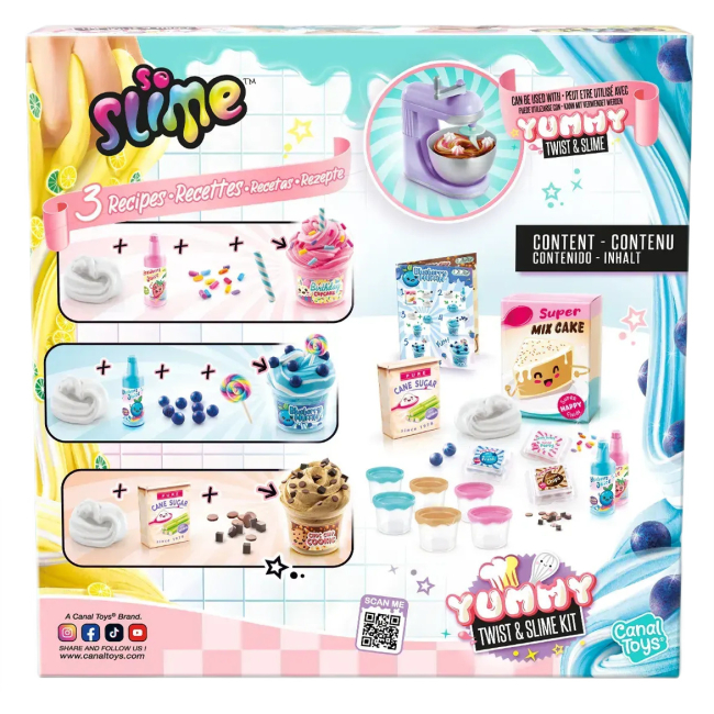 Научные игры, фокусы и опыты - ​Набор для творчества Canal Toys Slime Вкусняшки (SSC373)#2