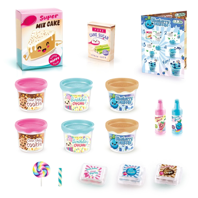 Научные игры, фокусы и опыты - ​Набор для творчества Canal Toys Slime Вкусняшки (SSC373)#3