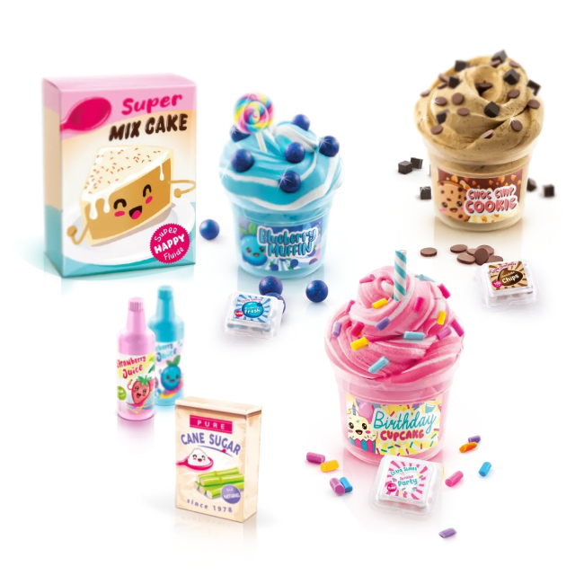 Научные игры, фокусы и опыты - ​Набор для творчества Canal Toys Slime Вкусняшки (SSC373)#4