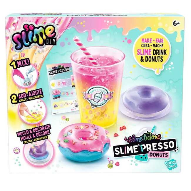 Научные игры, фокусы и опыты - Набор для творчества Canal Toys Slime DIY Coffee Shop (SSC257)#2