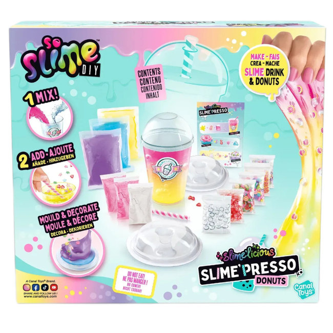 Научные игры, фокусы и опыты - Набор для творчества Canal Toys Slime DIY Coffee Shop (SSC257)#3