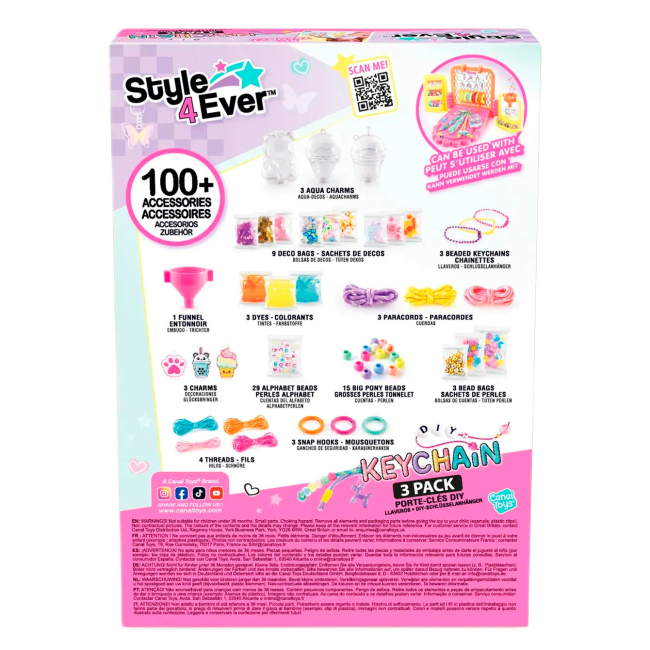 Набори для творчості - ​Набір для творчості Canal Toys Style 4 Ever Майстерня брелків (OFG367)#2