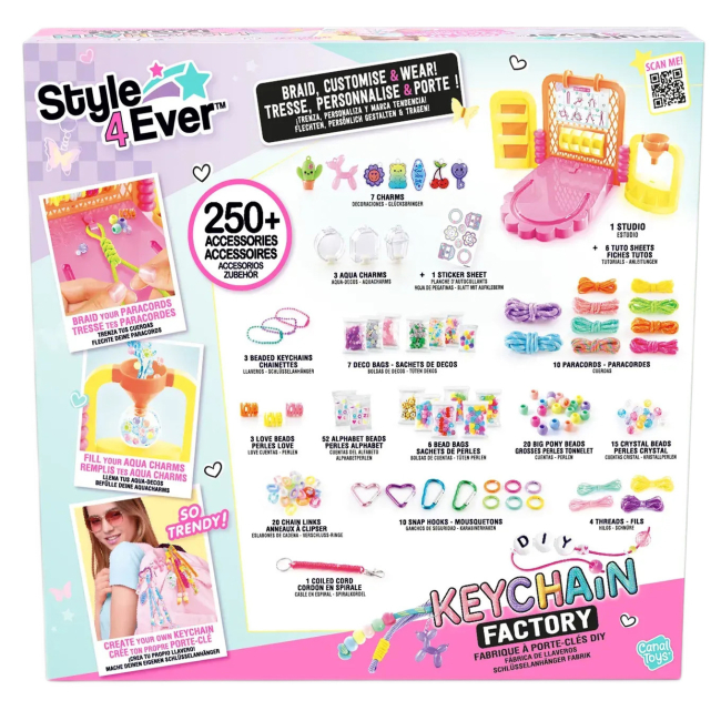 Набори для творчості - ​Набір для творчості Canal Toys Style 4 Ever Фабрика брелків (OFG366)#2