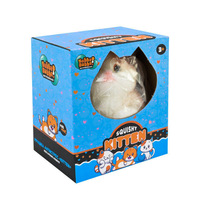 Антистресс игрушки - Игрушка-антистресс YabbaDabba Таба котик розовый (YD2505/1)#2