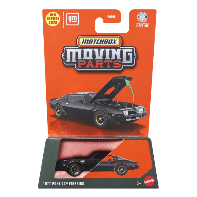 Автомодели - Автомодель Matchbox Moving parts 1977 Pontiac Firebird (FWD28/JHV29-LA30)#5