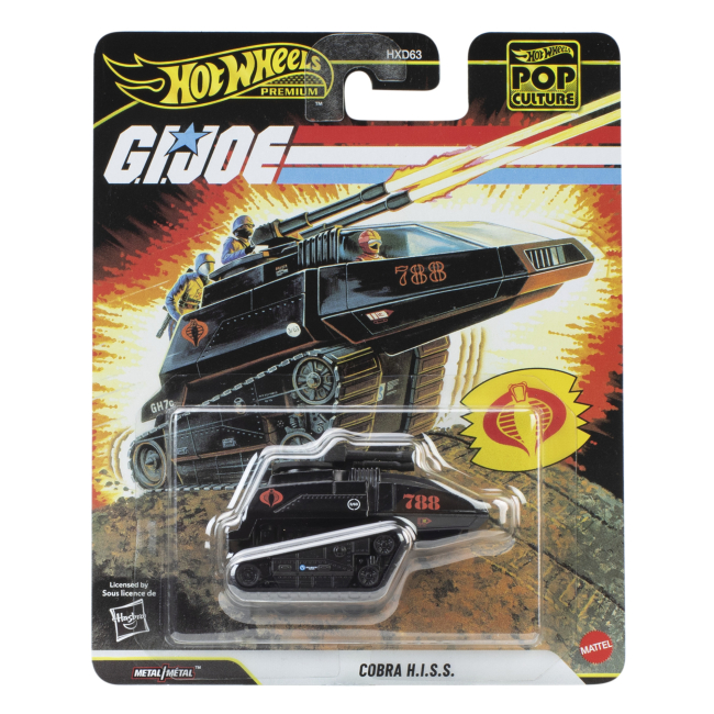 Транспорт і спецтехніка - Автомодель Hot Wheels Pop culture Cobra H.I.S.S. (HXD63/JHW83)#6