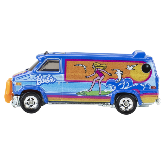 Транспорт і спецтехніка - Автомодель Hot Wheels Pop culture Custon GMS Panel Van Fourconnette GMS Personnal (HXD98/JHW98)#3