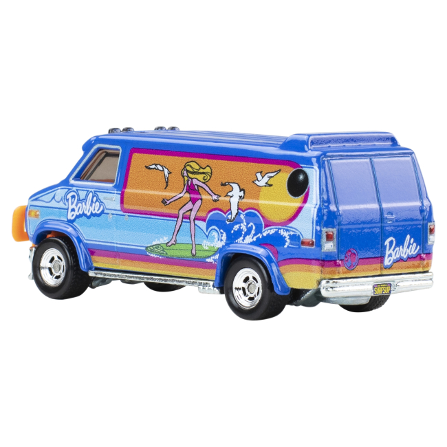 Транспорт і спецтехніка - Автомодель Hot Wheels Pop culture Custon GMS Panel Van Fourconnette GMS Personnal (HXD98/JHW98)#5