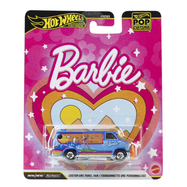 Транспорт і спецтехніка - Автомодель Hot Wheels Pop culture Custon GMS Panel Van Fourconnette GMS Personnal (HXD98/JHW98)#6