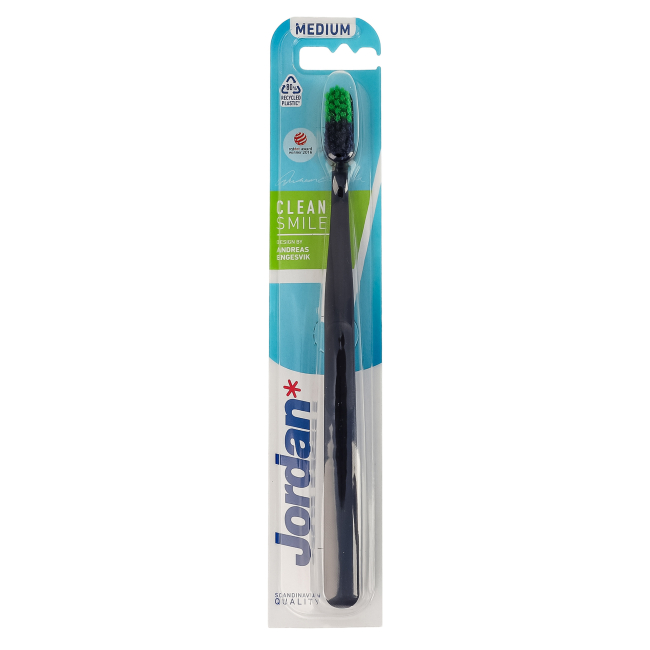 Косметика - Зубная щетка Jordan Clean Smile Medium в ассортименте (7046110070130)#3