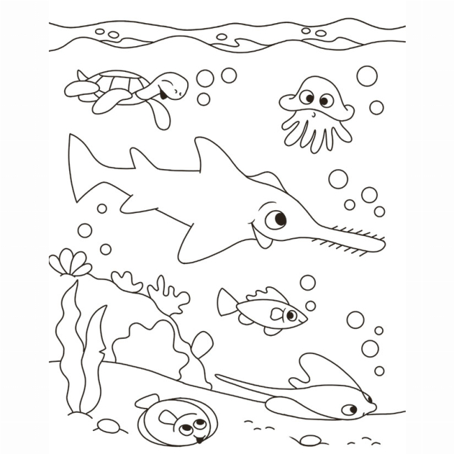 Раскраски и активитибуки (2-6 лет) - Книжка «Пензлик і вода. Морські дива» Процун Катерина (9786178773021)#4