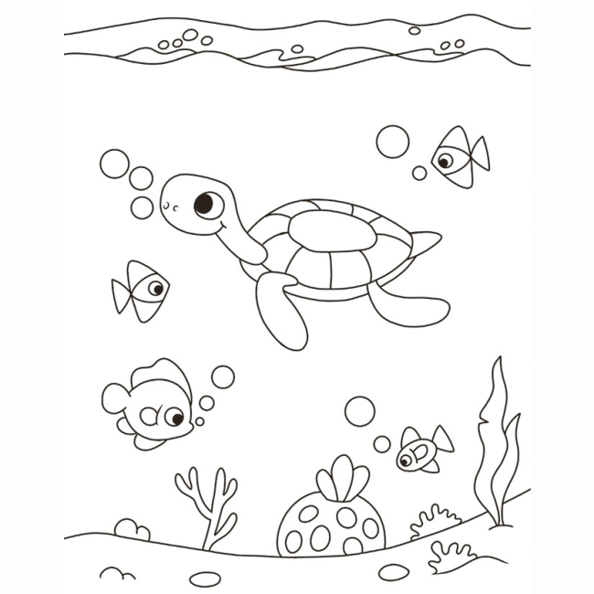 Раскраски и активитибуки (2-6 лет) - Книжка «Пензлик і вода. Морські дива» Процун Катерина (9786178773021)#5