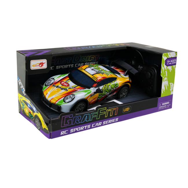 Радиоуправляемые модели - Автомодель Країна Іграшок на радиоуправлении красочно-желтая (998-2A/1)#3