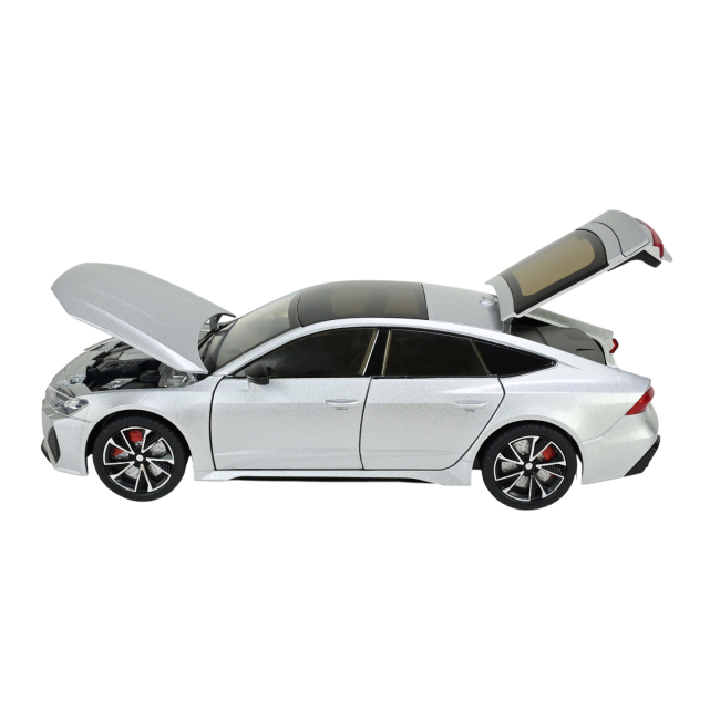 Автомодели - Автомодель Автопром Audi RS7 серебристая 1:24 (AP7755/1)#4
