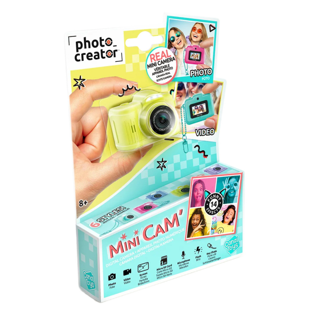 Фотоаппараты - Мини-камера Canal Toys Studio Creator желтая (CLK050/1)#3