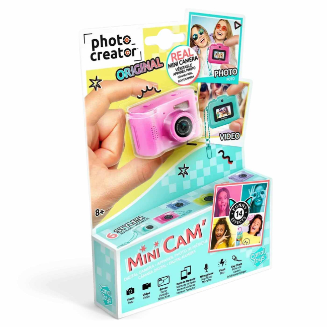 Фотоаппараты - ​Мини-камера Canal Toys Studio Creator розовая (CLK050/5)#3